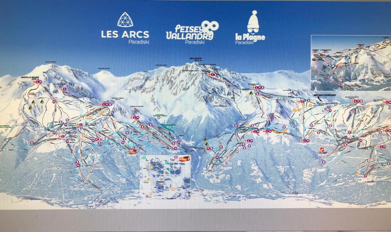 Residence Le Rami Les Coches La Plagne Luaran gambar